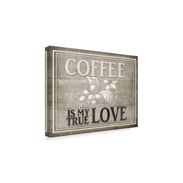 Lightboxjournal 'Vintage Farm Coffee True Love' Canvas Art,24x32